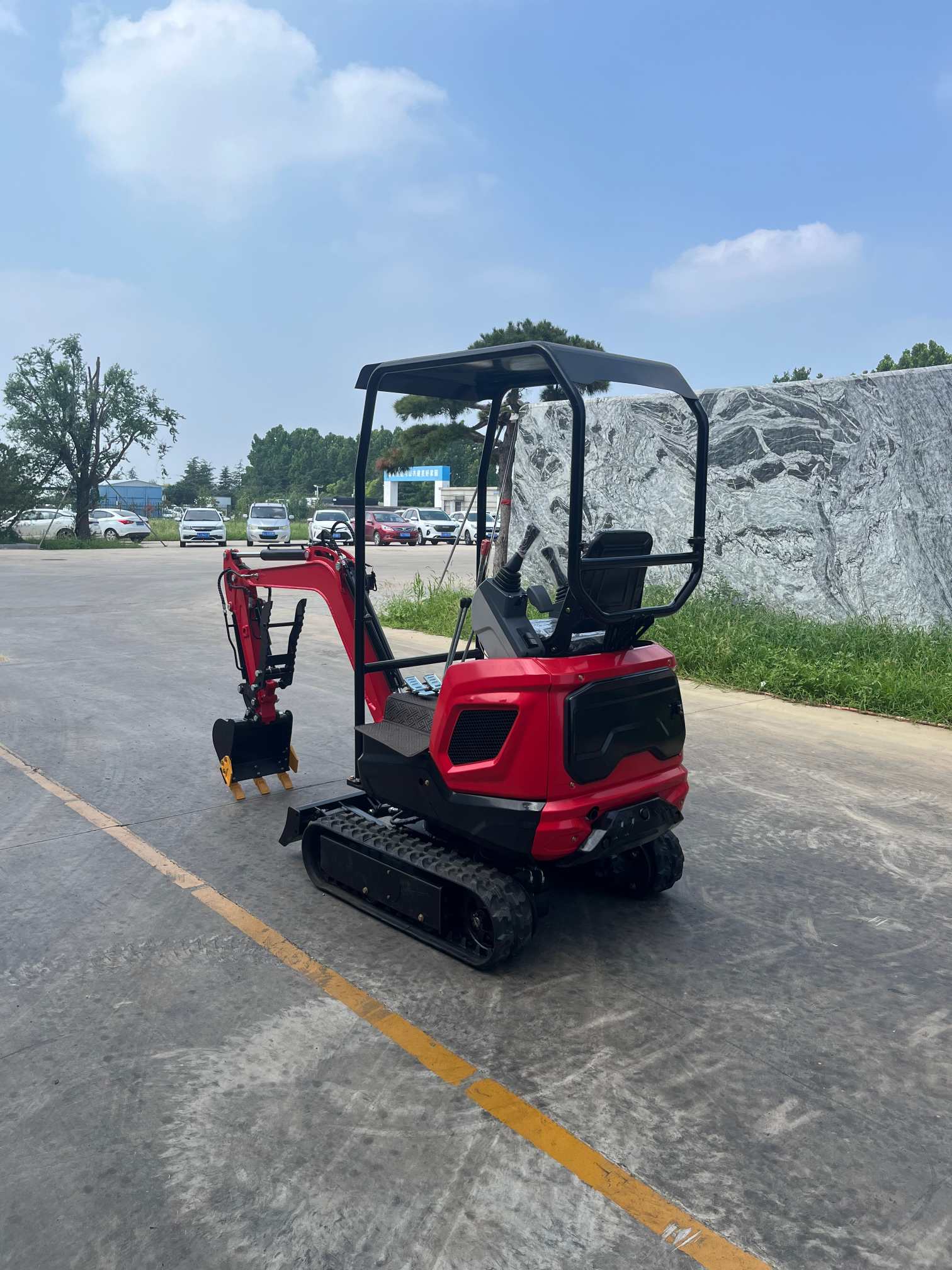 1,2 Tonnen Minibagger