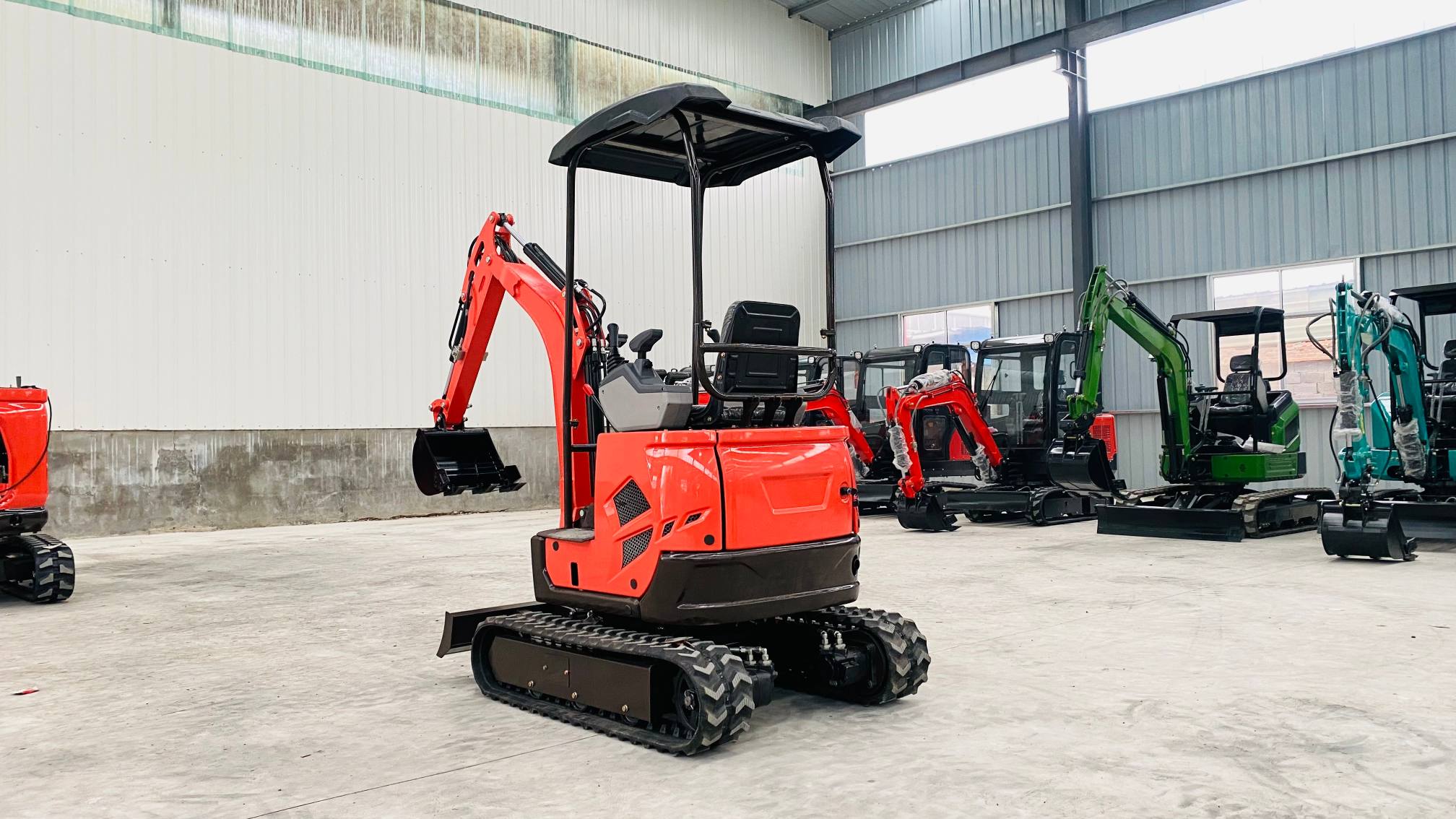 Kleiner Bagger