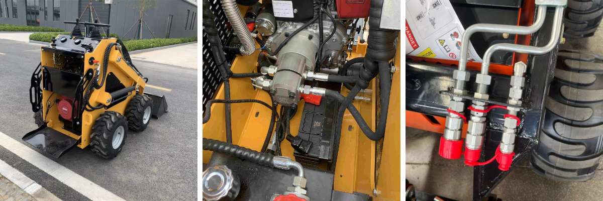 1,2-Tonnen-Kompaktlader mit Raupenfahrwerk