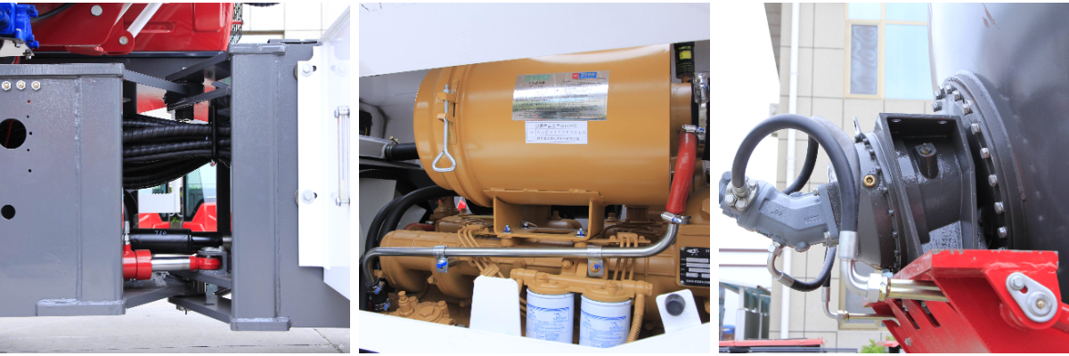 selbstladender Betonmischer-LKW selbstladender Betonmischer-LKW