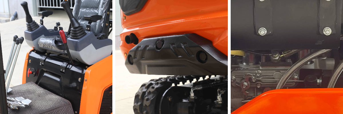 1-Tonnen-Minibagger 1-Tonnen-Minibagger