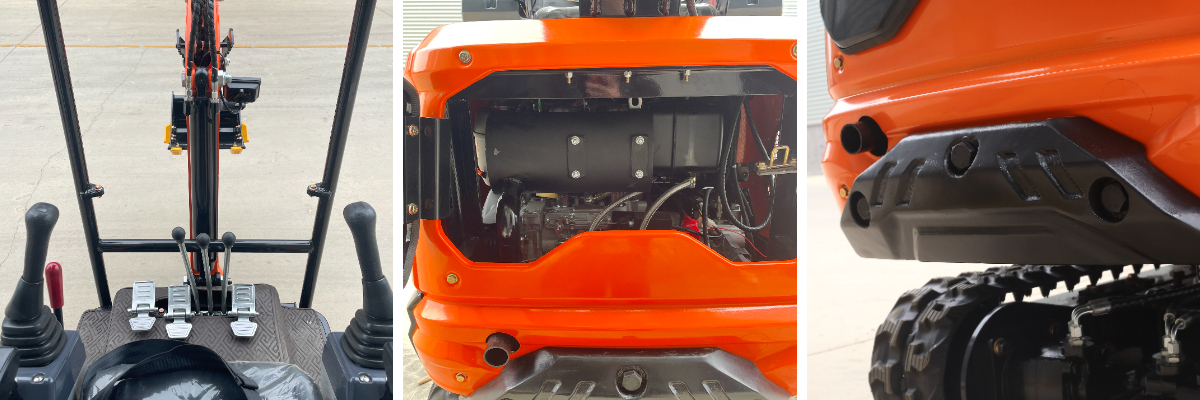 1,2 Tonnen Minibagger 1,2 Tonnen Minibagger