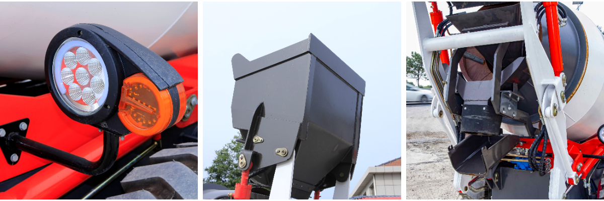 1,5 Kubikmeter Betonmischer