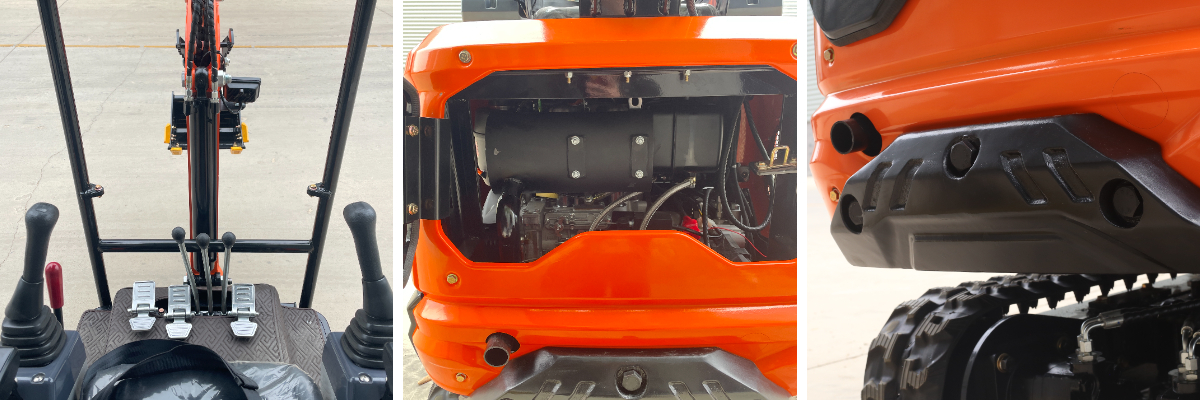 1,2 Tonnen Minibagger 1,2 Tonnen Minibagger