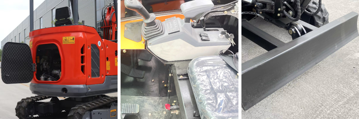 2,5-Tonnen-Minibagger