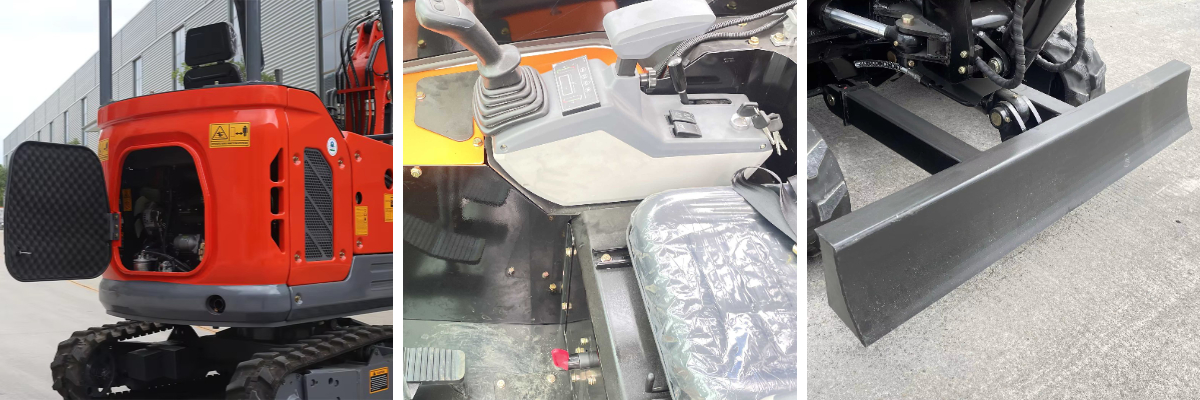 2,5 Tonnen Minibagger